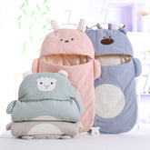Cute Cartoon Pure Cotton Washable Sleeping Bag - Happy Coo